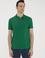 Fıstık Yeşili Polo Yaka Slim Fit Basic T-Shirt