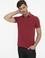 Kırmızı Polo Yaka Slim Fit T-Shirt