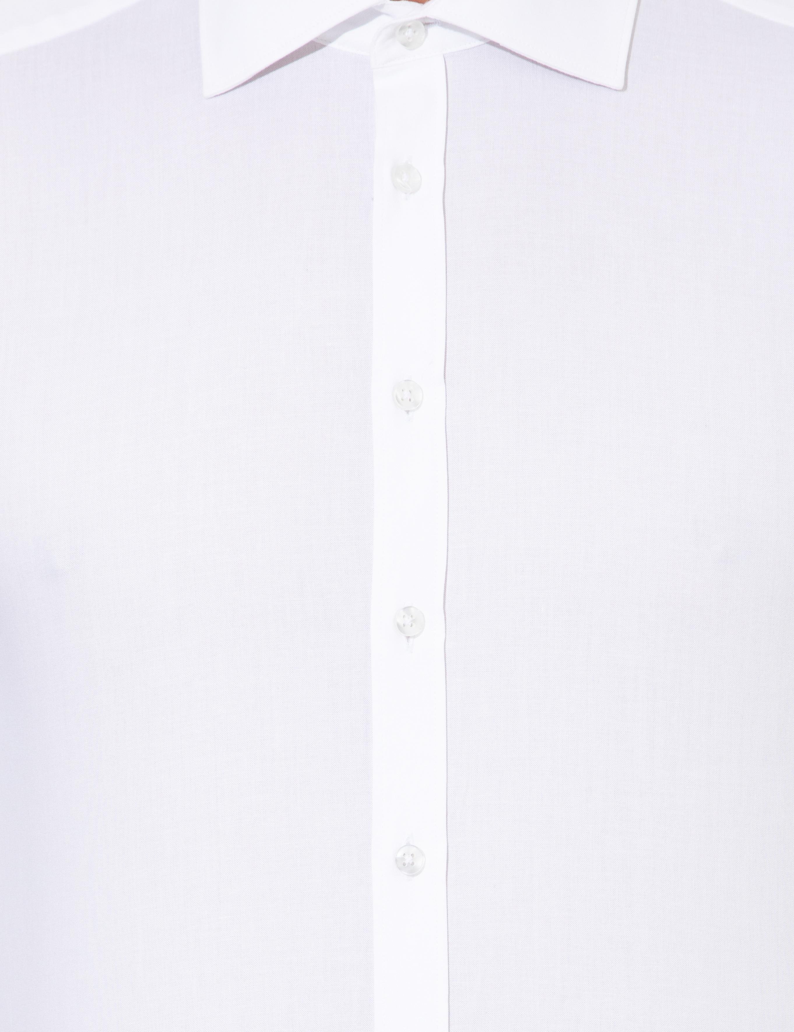Beyaz Slim Fit Uzun Kollu Gömlek - 50217960021