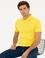 Sarı Polo Yaka Slim Fit T-Shirt