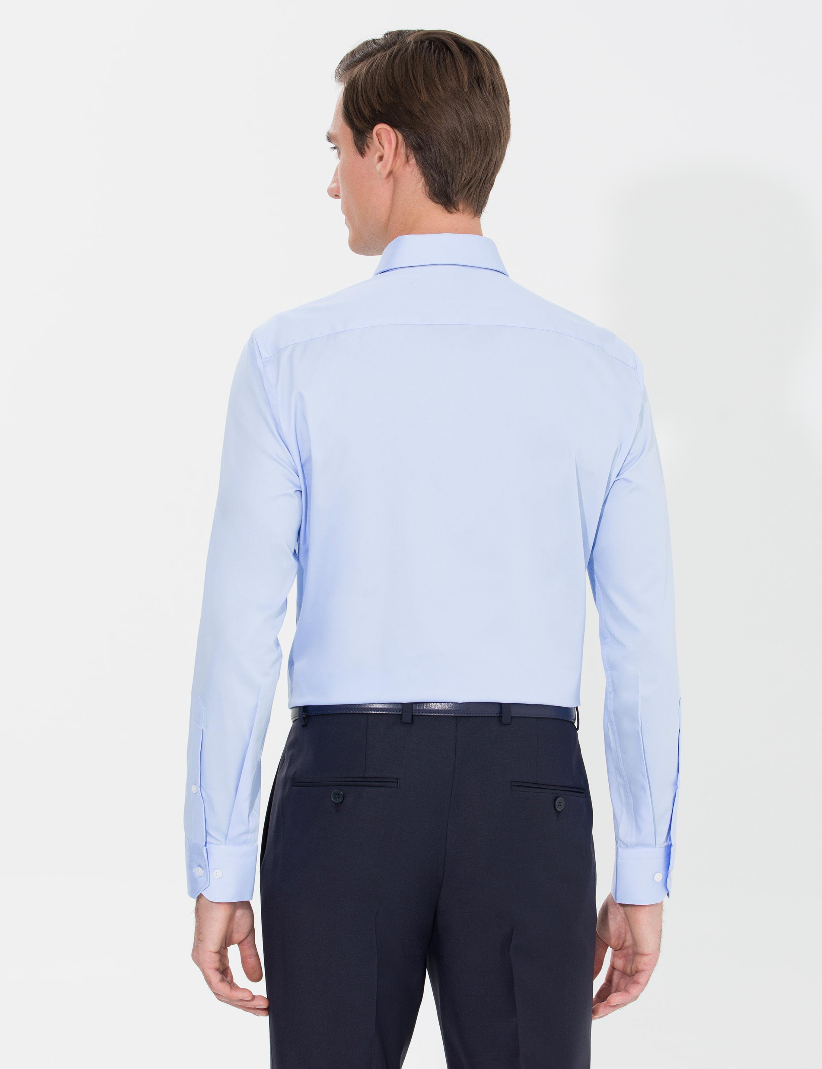 Mavi Slim Fit Uzun Kollu Basic Gömlek - 50268503038
